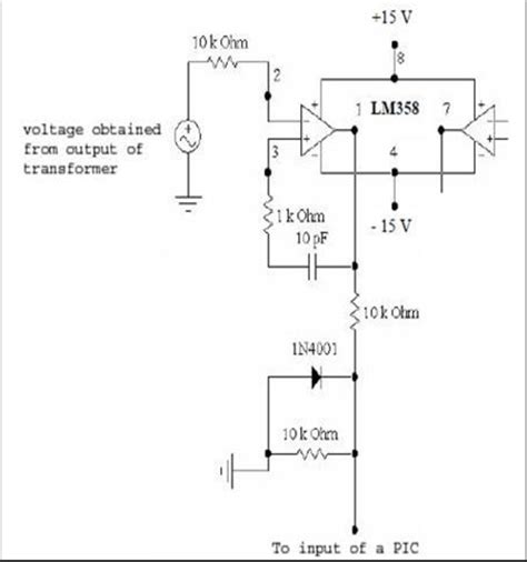 Zero crossing circuit | Download Scientific Diagram