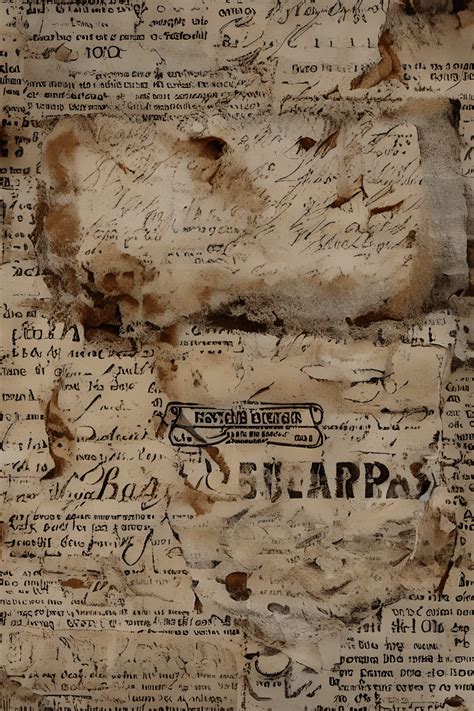 Torn Paper Vintage Distressed Junk Journal Background · Creative Fabrica