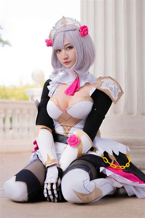 Genshin Impact Noelle Cosplay Costume-Takerlama | Cosplay costumes ...