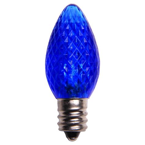 C7 Blue LED Christmas Light Bulbs