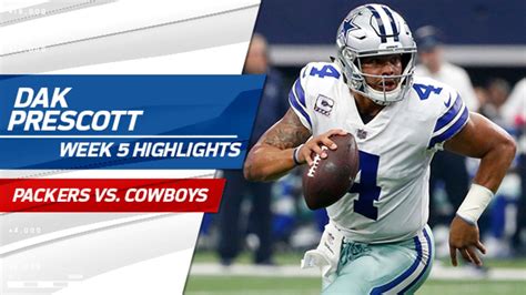 Dak Prescott Highlights vs. Packers