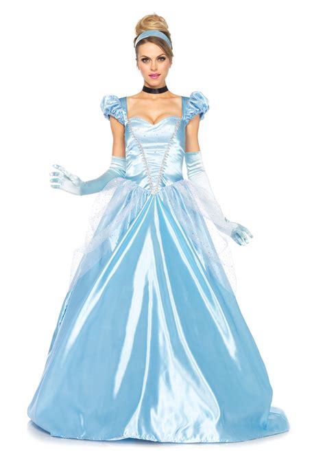 Cinderella Costume: Classic Full Length Gown for Women