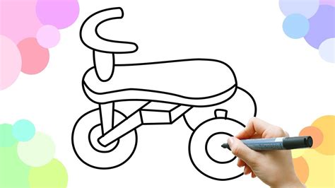 Tricycle Drawing at PaintingValley.com | Explore collection of Tricycle ...