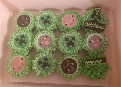 Minecraft Cupcakes | Minecraft cupcakes, Holiday, Holiday decor