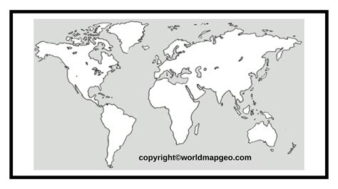 World Map Physical in Blank, Printable, and Labeled PDF