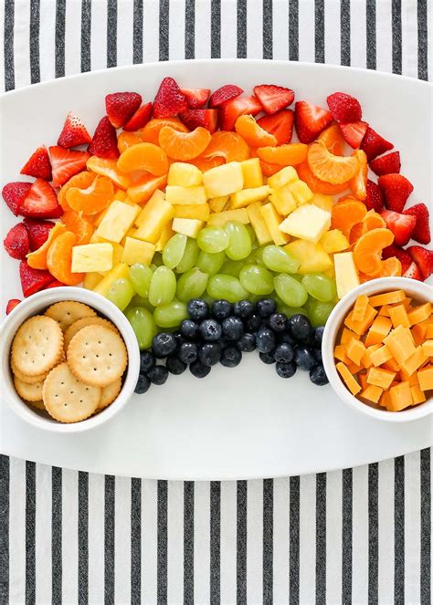 Kid-Approved Rainbow Fruit Tray - The Littles & Me