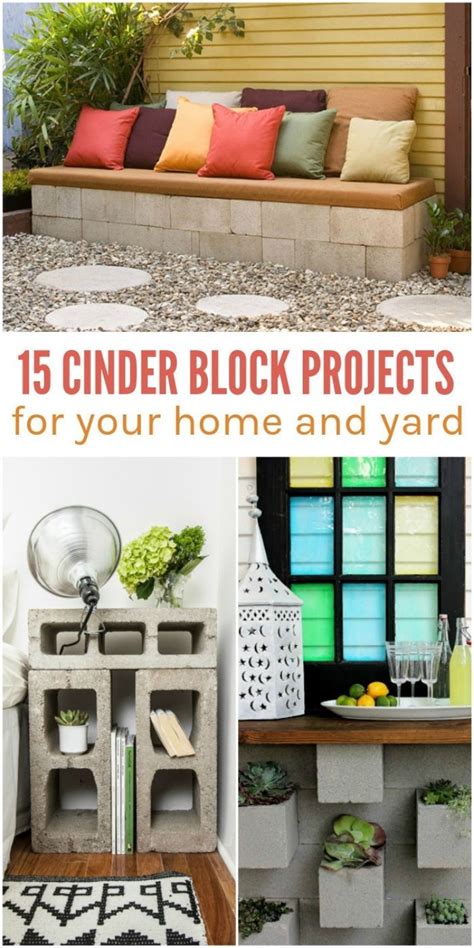 15 Creative Cinder Block Projects for Your Home and Yard