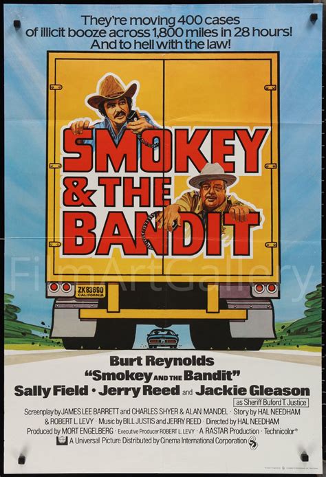 Smokey and the Bandit Vintage U.S. Movie Poster