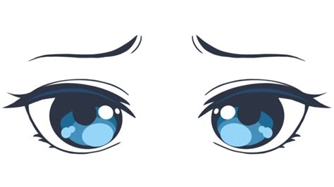 Sad Anime Eyes PNG