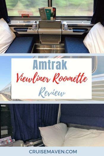 Amtrak Roomette Aboard Viewliner Photos & Review – CruiseMaven.com ...