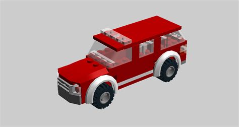 Battalion Chief Cars - Custom Lego Pierce fire trucks for sale