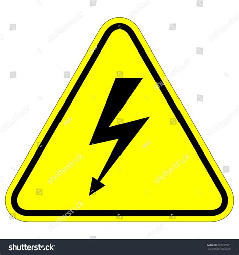 Warning Stock Vector (Royalty Free) 207936961 | Shutterstock