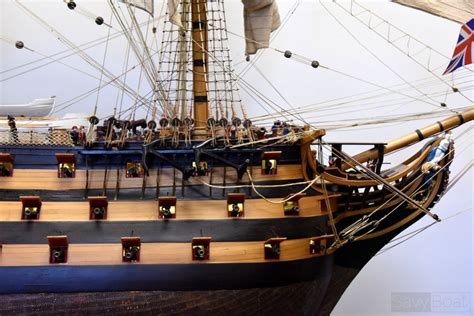 HMS Victory Museum Quality 10 feet - Handcrafted Wooden Model Ship