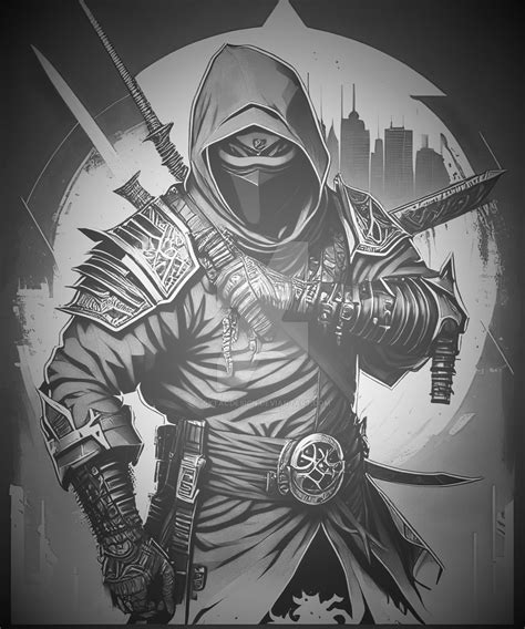 Samurai Arts Martial Ninja Digital Art Fighter Sol by sytacdesign on ...