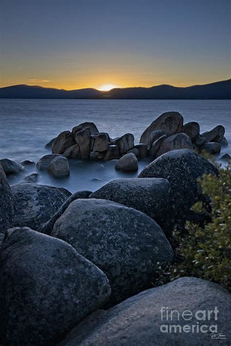 Sand Harbor Sunset Photograph by Bill Thomas - Fine Art America