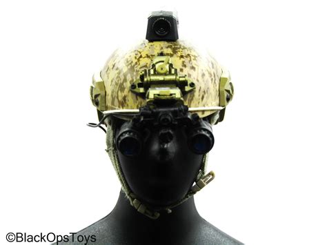 CBRN Combat Control Team - AOR1 Helmet w/NVG Set – BlackOpsToys