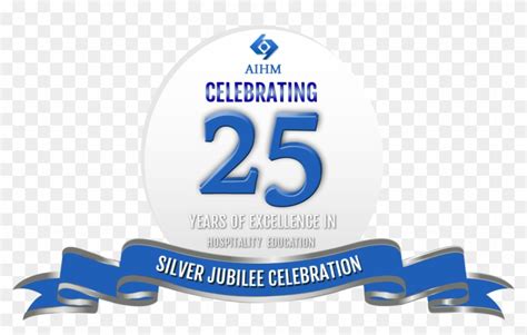 Home 25 Years Silver Jubilee Logo Free Transparent PNG, 48% OFF