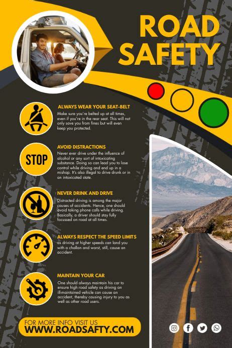 Safety Poster Template