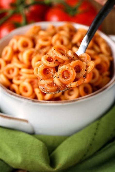 These Easy Homemade Spaghettios are even better than the original ...