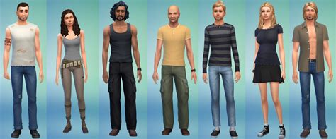 I made some of the Lost characters on the Sims : r/thesims