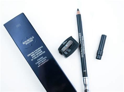 Dior Powder Eyebrow Pencil with Brush & Sharpener in "093 Black ...