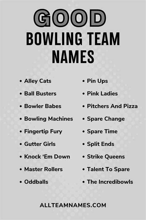 183 Bowling Team Names That Are Strikingly Great