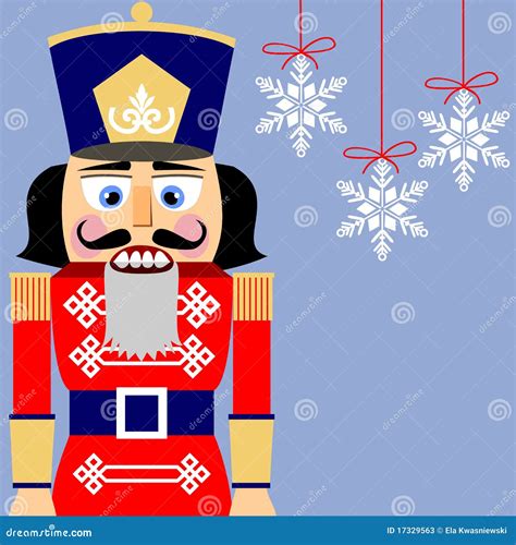 Nutcracker background stock vector. Illustration of ornament - 17329563