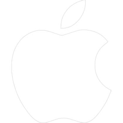 Black Apple Logo Transparent Background - ClipArt Best