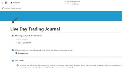 10 Best Notion Trading Journal Templates 2025 (Free & Paid)