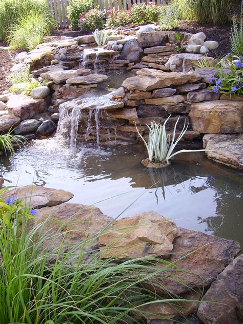 Incredible How To Design A Garden Pond With Waterfall References