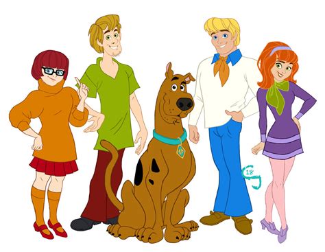 Scooby-Doo Gang by djeffers123 on DeviantArt