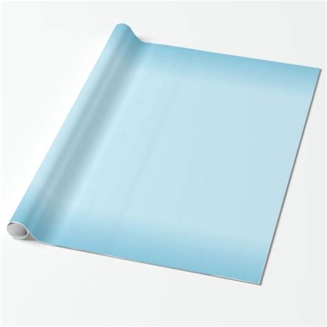 Light Blue Gradient Wrapping Paper | Zazzle.com