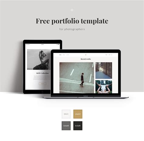 FREE PORTFOLIO TEMPLATE :: Behance