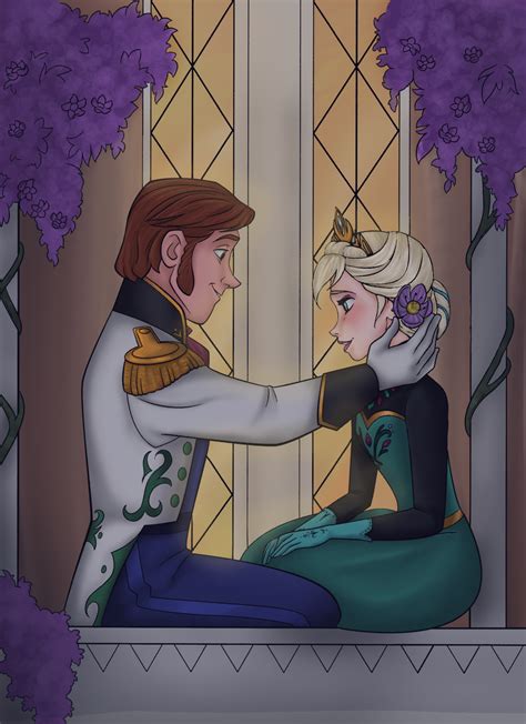 Elsa and Hans - Frozen Fan Art (39033782) - Fanpop