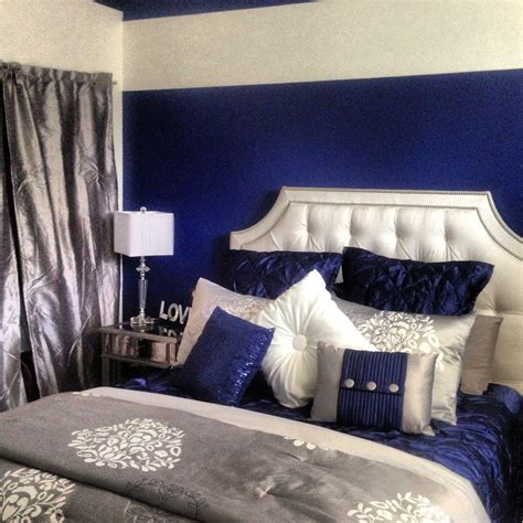 Royal Blue Living Room