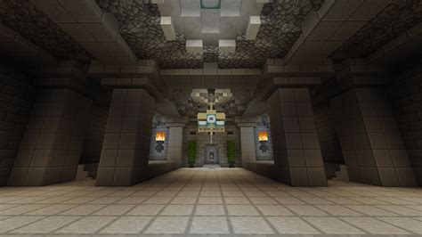 Minecraft Medieval Castle Interior