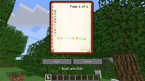 Book And Quill Recipe Minecraft Pe | Dandk Organizer