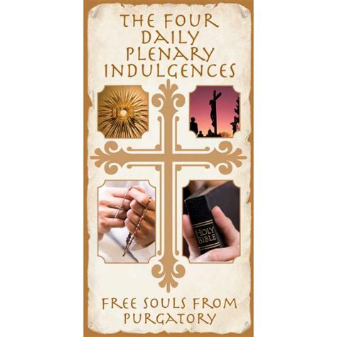 The Four Daily Plenary Indulgences – The Catholic Gift Store