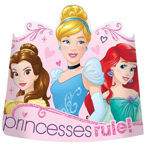 Disney Princess Tiaras 8pk | Discount Party Warehouse