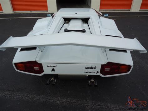 Lamborghini Countach 5000S All Tube Chassis V-8 (Replica)