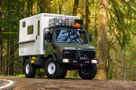 A Fully-Equipped Mercedes-Benz Unimog Expedition Camper