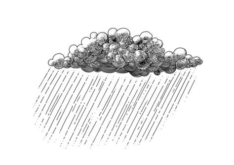 Rain Cloud Drawing