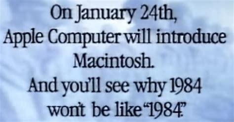 The iconic Apple ad “1984” turns 35 today #Apple #Advertizing #Distopia ...