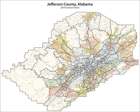 Map Of Jefferson County Alabama - Map Of West