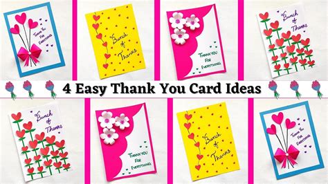 Thank You Card Art And Craft at Michele Alford blog