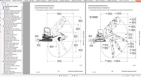 Bobcat E35 Specs Chart