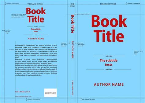 Free Book Cover Design Templates Of Book Cover Design Template for 5 ...