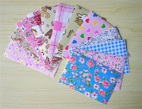 6Packs Lovely Fabric Stickers Party Decoration Stickers Small Size ...