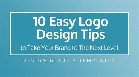 10 Easy Logo Design Tips to Take Your Brand to the Next Level [DESIGN ...