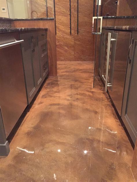 Beautiful Epoxy Floor | Hardscaoes Inc. Calgary Concrete Floors